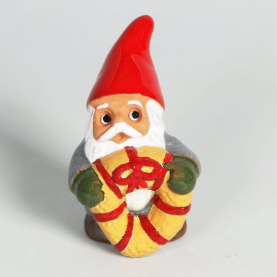 Rolf Berg Microtomte med  julkrans 7 cm