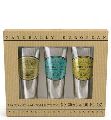 Naturally European Hand Cream Set 3 X 30ml