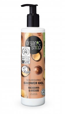 Organic Shop Shower Gel Macadamia & Avocado 280ml
