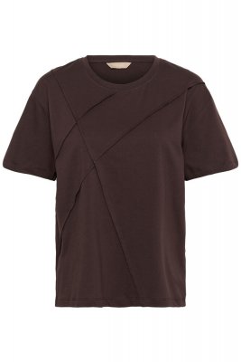 CULTURE STITCH AMORA T-SHIRT COFFEE BEAN
