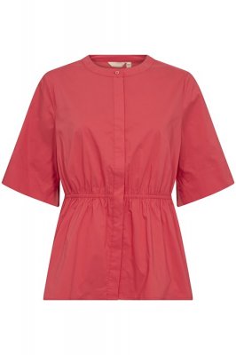 Culture Zeta Antoinett SS Shirt Fiery Red