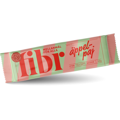 Fibr Äppelpaj 40g