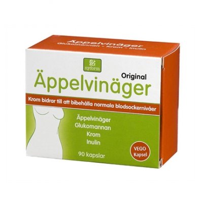 Nyform Äppelvinäger 90 kapslar