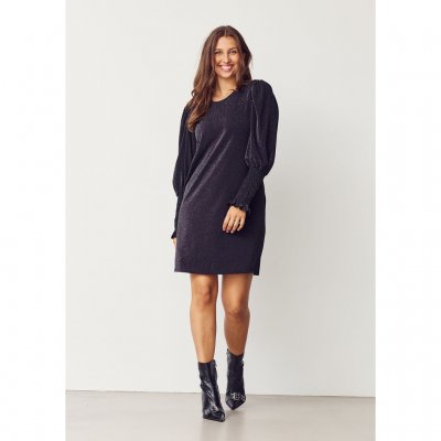 ISAY BARBEL DRESS BLACK W SILVER