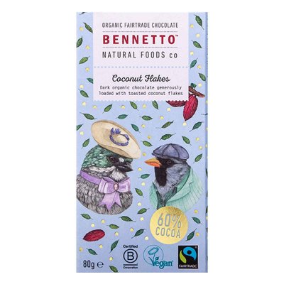 Bennetto Coconut Flakes 80g