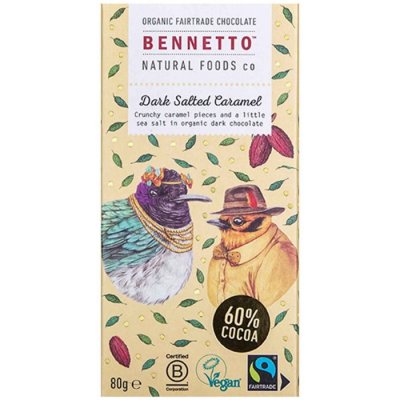 Bennetto Dark Salt Caramel 80g
