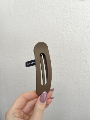 Black Colour Sussi Big Matt Hair Claw Coffee
