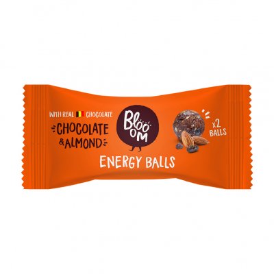 Bloom Energy Balls Chocolate and Almond 36g