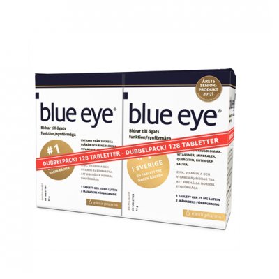 Elexir Pharma Blue Eye Dubbelpack 128 tabletter