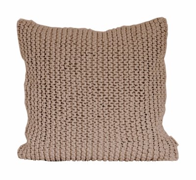 TELL ME MORE ROPE CUSHION COVER 50X50 CHESTNUT
