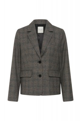 PART TWO CLARISSA BLAZER BLACK CHECK