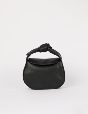 O My Bag Coco Croissant Black Soft Grain