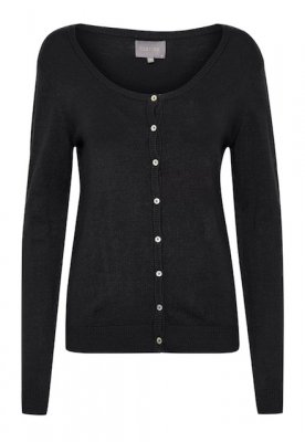 Culture Annemarie Knit Cardigan Black