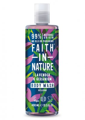 Faith in Nature Body Wash Lavender & Geranium 400 ml