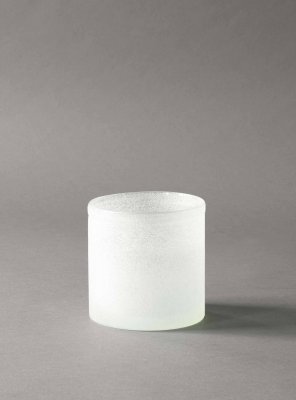 Tell Me More Frost Candleholder M White