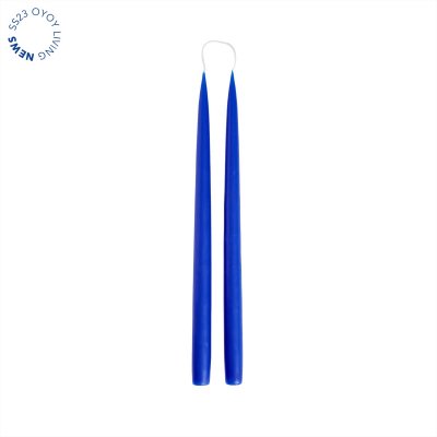 Oyoy Fukai Candles Large Optic Blue 2-pack