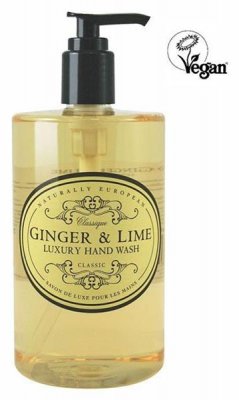 Naturally European Hand Wash Ginger Lime 500 ml