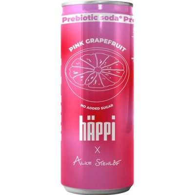 hÄppi x Alice Stenlöf Pink Grapefruit 330ml