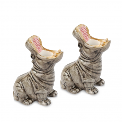 Ljusstake Hungry Hippos 2-pack