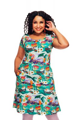 Cissi och Selma Asta Dress Skogsmagi