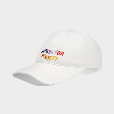 Dedicated Soft Cap Slussen Sucker For Sunset Off-White