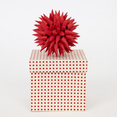 A World of Craft Kotte Julhänge röd