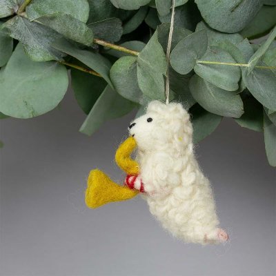 A World of Craft Lamb With Trumpet Julhänge