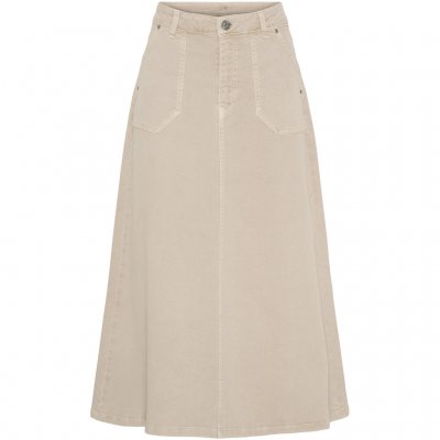 ISAY COMO TWILL SKIRT DARK SAND