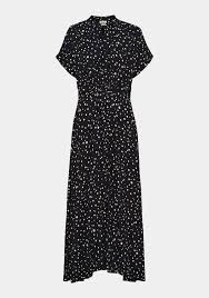 ISAY GYTA DRESS BLACK WITH SAND DROPS