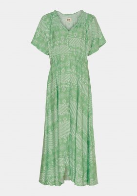 ISAY GYTA NEW DRESS GREEN GEO