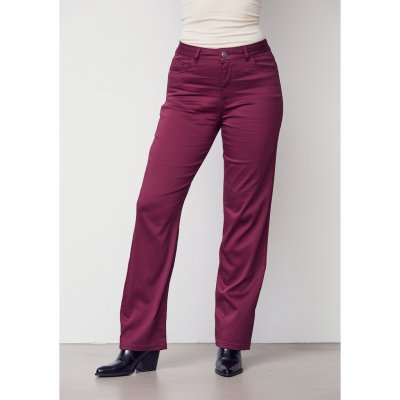 ISAY LONG STRAIGHT PANT WINE