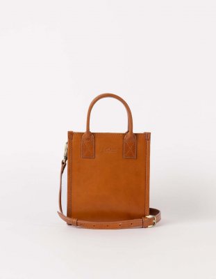 O My Bag Jackie Mini Cognac Classic Leather