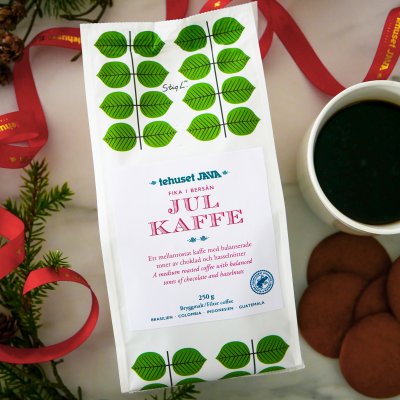 tehuset JAVA Stig L. Fika I Bersån Bryggmalet Julkaffe 250g