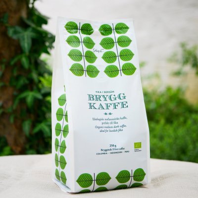 tehuset JAVA Stig L. Fika I Bersån Bryggmalet Kaffe 250g