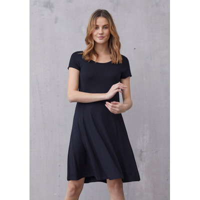 Isay Kalla Jersey Dress Black