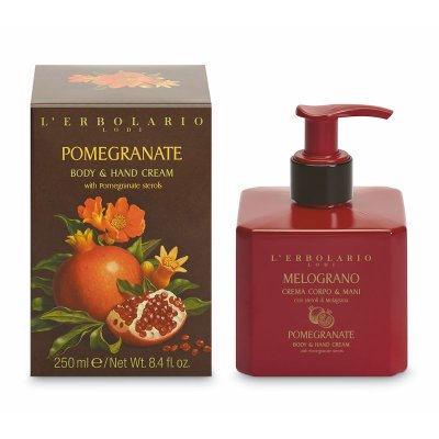 L'Erbolario Kropp och handkräm Melograno, 250ml
