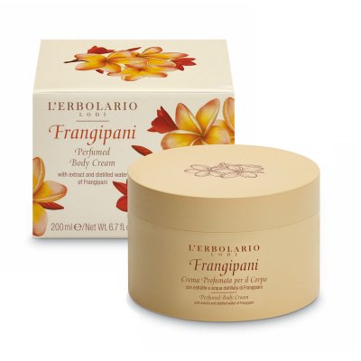 L'Erbolario Kroppskräm Frangipani, 200ml