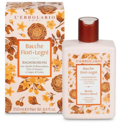 L'Erbolario Duschtvål Bär Blom Trä 250ml