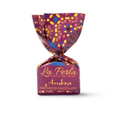 La Perla Vit chokladtryffel med dadlar, mandel och kokos