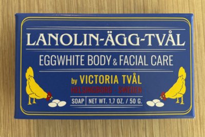 Victoria Tvål Lanolin-Ägg-Tvål 50g