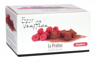La Praline Scandinavia Tryffel Hallon 200g