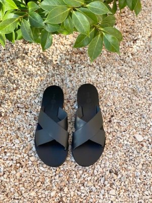 Indigo Market Sandal Lou Black