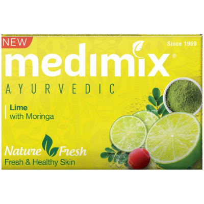 Medimix Lime with Moringa Fast Tvål 125g