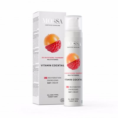 Mossa Organic Skincare Vitamin Cocktail 5 in 1 Rehydration Day Cream 50 ml