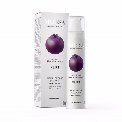 Mossa Organic Skincare V Lift Wrinkle Fill Collagen Day Cream 50 ml