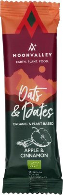 Moonvalley Organic Oats % Dates Bar Apple & Cinnamon 50g