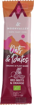 Moonvalley Organic Oats & Dates Bar Red Beets & Orange 50g