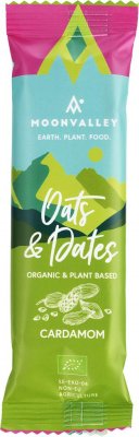 Moonvalley Organic Oats & Dates Bar Cardamom 50g