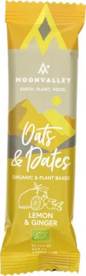 Moonvalley Organic Oats & Dates Bar Lemon & Ginger 50g