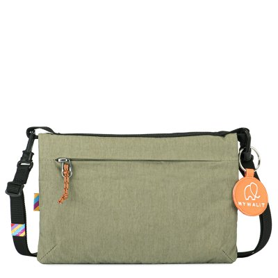 Organiser Shoulder Bag - Khaki